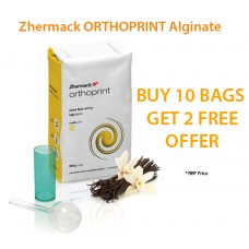 Zhermack Orthoprint Alginate -  Yellow - 500g - BUY 10 GET 2 FREE PROMO OFFER 